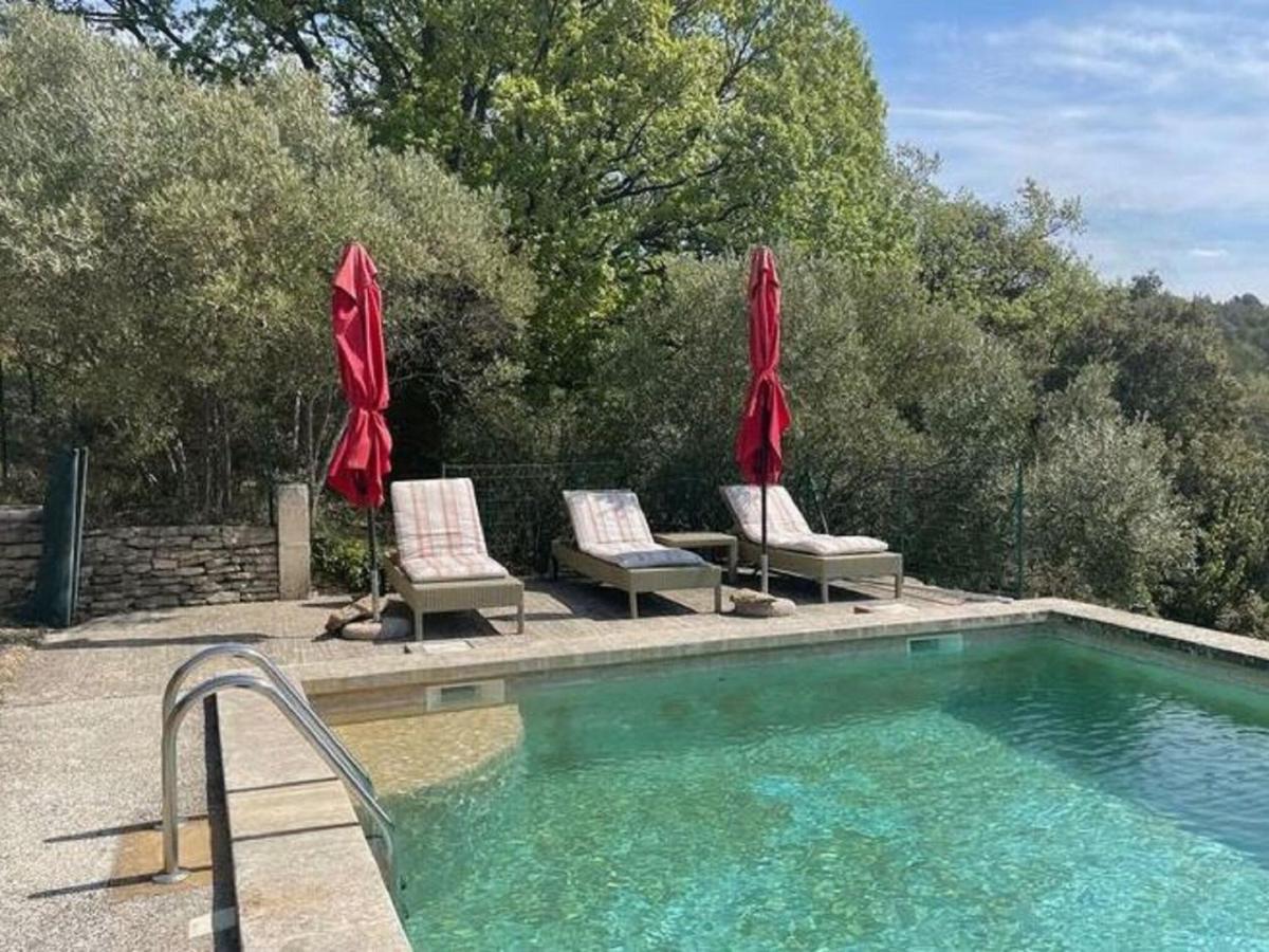 Stylish House With Heated Pool In Lacoste Lacoste  Bagian luar foto