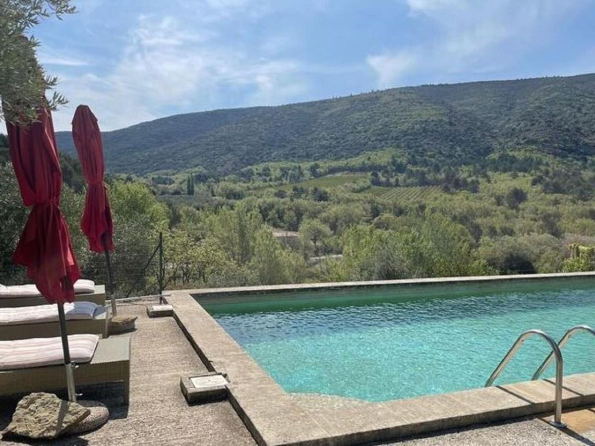 Stylish House With Heated Pool In Lacoste Lacoste  Bagian luar foto
